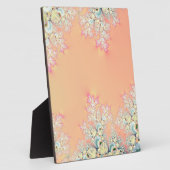 Peach Spring Frost Fraktal Fotoplatte (Seite)