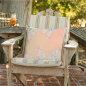 Peach Spring Frost Fraktal Kissen (Stuhl )