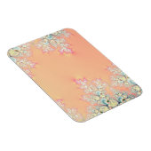 Peach Spring Frost Fraktal Magnet (Rechte Seite)