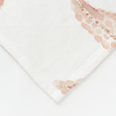 Peach Starfish Better at Beach Fleecedecke (Ecke)