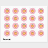 Peach Stickers (Blatt)