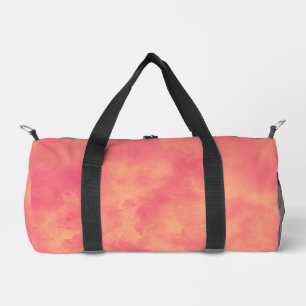 Peach Storm Cloud-Effekt Duffle Bag