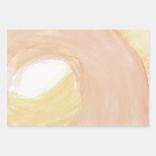 Peach Stroms Geschenkpapier Set (Vorderseite 3)