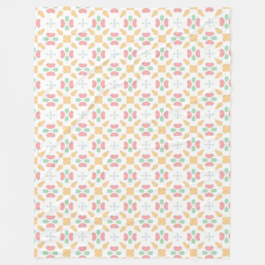 peach sunshine cozy fleecedecke (Vorderseite)