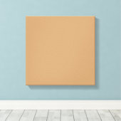 Peach Tan Color Block | Soft Wedding Design Leinwanddruck (Insitu (Holzboden))