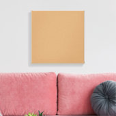 Peach Tan Color Block | Soft Wedding Design Leinwanddruck (Insitu (Wohnzimmer))