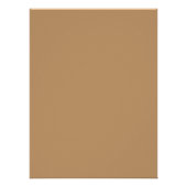 Peach Tan Color Block | Soft Wedding Design Poster (Vorderseite)