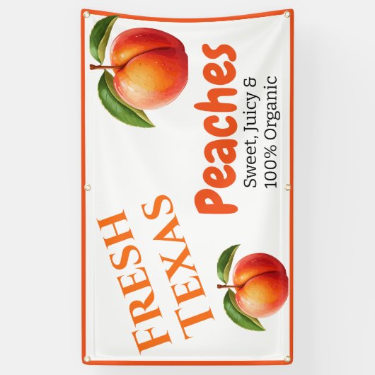 Peach Threading Business Banner (Vertikal)