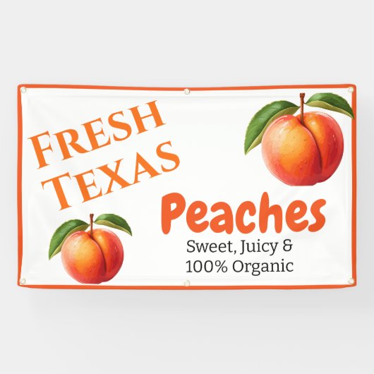 Peach Threading Business Banner (Horizontal)