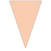 Peach to Lavender Lila Gradient Wimpelkette (Dritte Fahne)