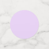 Peach to Lavender Purple Gradient Table Konfetti (Klein Vorderseite)