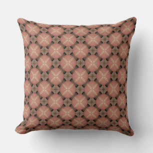 Peach Top Umbrella Pattern Design Throw Kissen