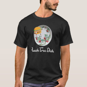 Peach Tree Dish mit Cheeseburger T-Shirt