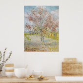 Peach Tree in Bloom at Arles Poster (Küche)