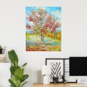 Peach Tree in Bloom at Arles, Van Gogh Poster (Heimbüro)