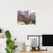 Peach Tree in bloom - Schloss Hearst 2005 Poster (Heimbüro)