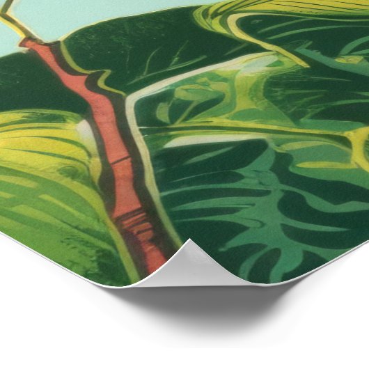 Peach Tree Poster (Ecke)