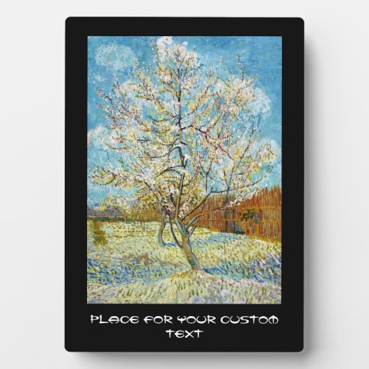 Peach Trees in Blossom Vincent Van Gogh Fotoplatte (Vorderseite)