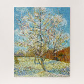 Peach Trees in Blossom Vincent Van Gogh lebendig Puzzle (Vertikal)