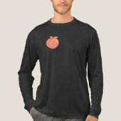 Peach Tri-Blend Langschlauch Shirt (Vorderseite)