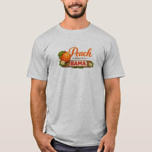 Peach trifft Bama T-Shirt   Southern Love Story Te