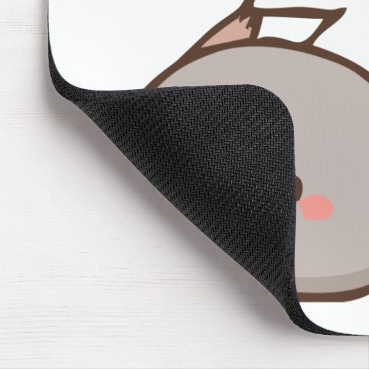 Peach Trolling Goma Mouse Pads Mousepad (Ecke)