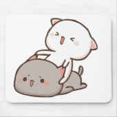 Peach Trolling Goma Mouse Pads Mousepad (Vorne)