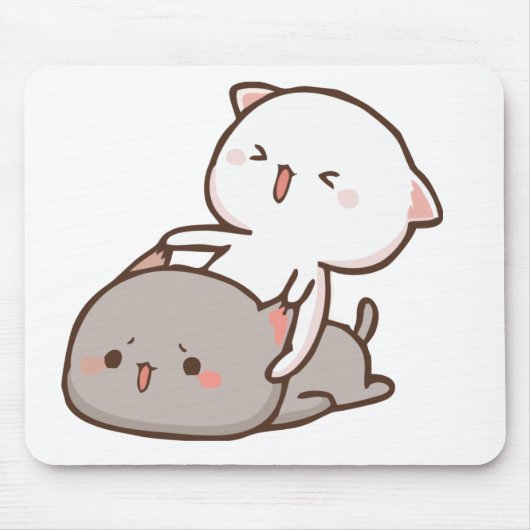 Peach Trolling Goma Mouse Pads Mousepad (Vorne)