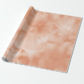 Peach Wassercolor        Geschenkpapier (Ungerollt)