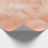 Peach Wassercolor        Geschenkpapier (Ecke)