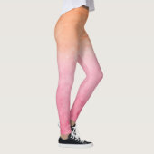 Peach Wassercolor Leggings (Rechts)