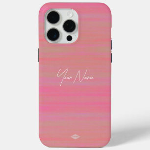Peach Wassercolor Look Handy Fall Case-Mate iPhone Hülle