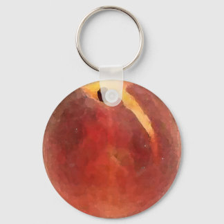 Peach Wassercolor - Schlüsselkette Schlüsselanhänger
