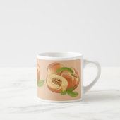 Peach Watercolor Espresso Tasse (Rechts)