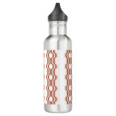 Peach Wave Symmetry Edelstahlflasche (Links)