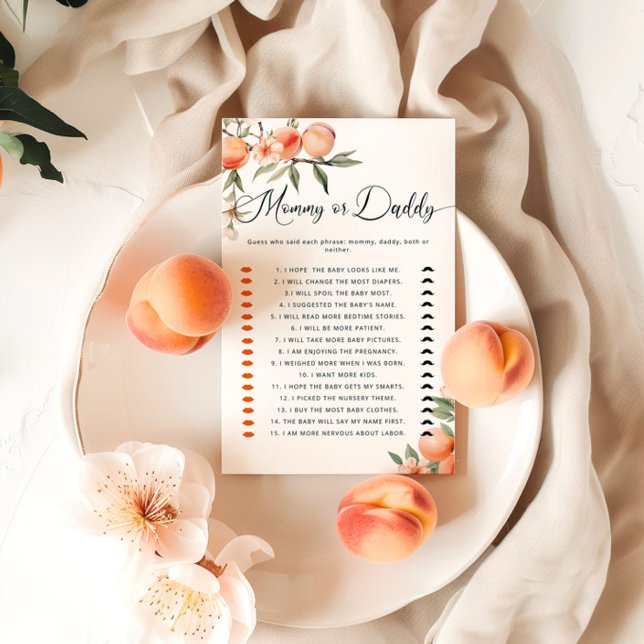 Peach Who It Mommy or Daddy Game (Von Creator hochgeladen)