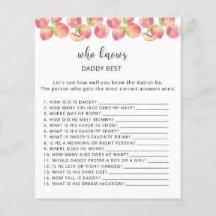 Peach Who kennt DADDY am besten