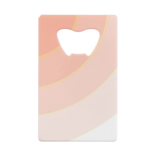 Peach Wirbel Flaschenöffner (Rückseite)