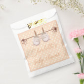 Peach-y Baby Schuhe Geschenktütchen (Versiegelt)