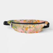 Peach Yellow Blue Pink Paint Stroke Fanny Pack Bauchtasche
