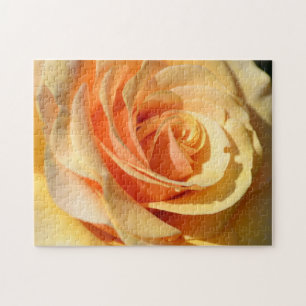 Peach Yellow Rose Puzzle