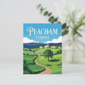 Peacham USA Postkarte (Stehend Vorderseite)