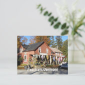 Peacham, Vermont Postkarte (Stehend Vorderseite)