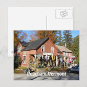 Peacham, Vermont Postkarte (Vorne/Hinten)
