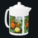 PEACHES<br><div class="desc">Eine hübsche künstlerische Wasserfarbe von Pfirsichen, die auf dem Baum wachsen.</div>