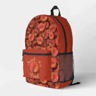 Peaches Backpack Bedruckter Rucksack