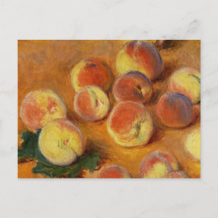 Peaches - Claude Monet Postkarte