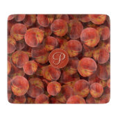 Peaches Cutting Board Schneidebrett (Vorderseite)