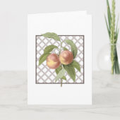 PEACHES DANKESKARTE (Vorderseite)