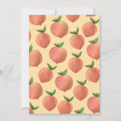 Peaches Dankeskarte (Vorderseite)